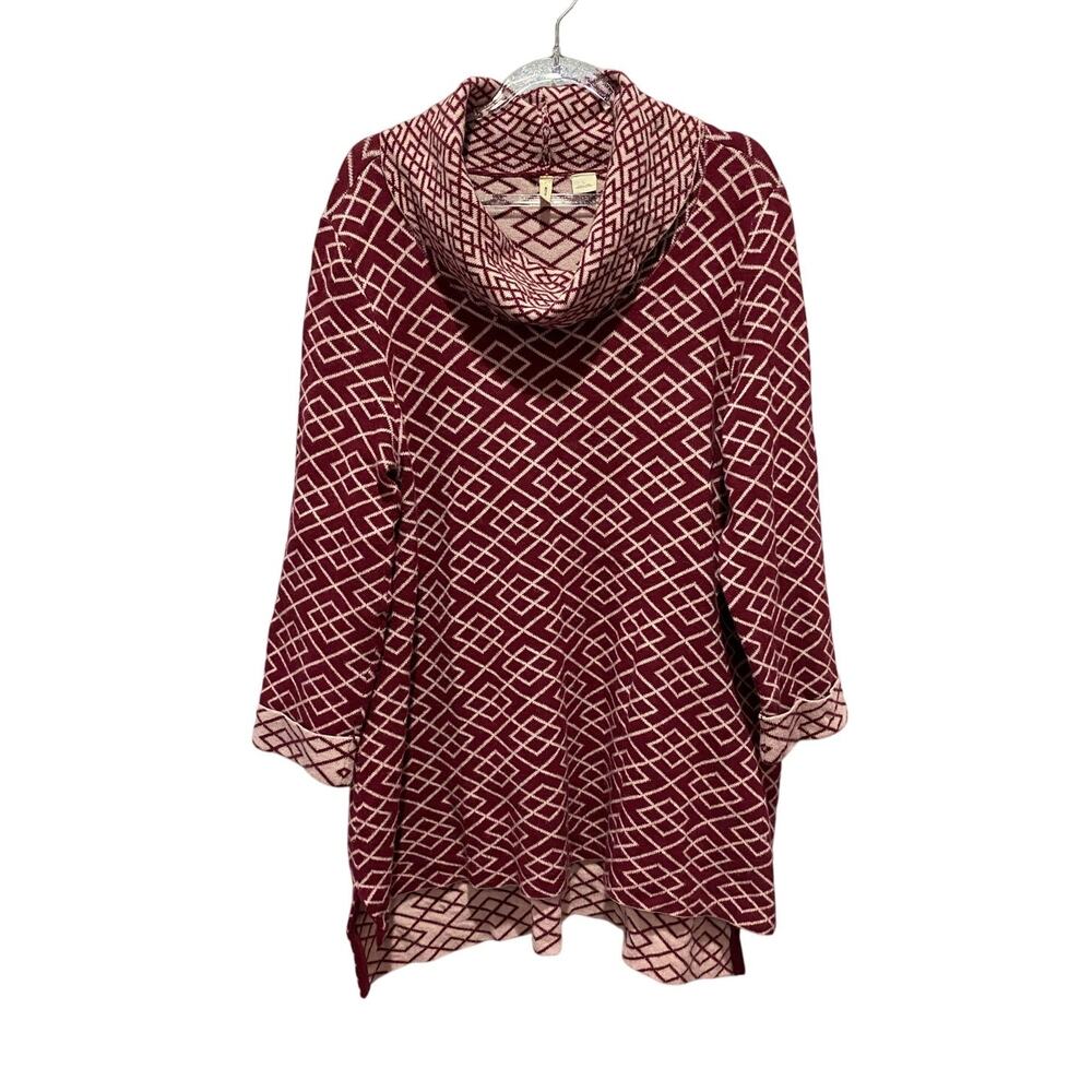 Anthropologie Moth Cozy Alpaca Blend Soft Sweater Size L Boho